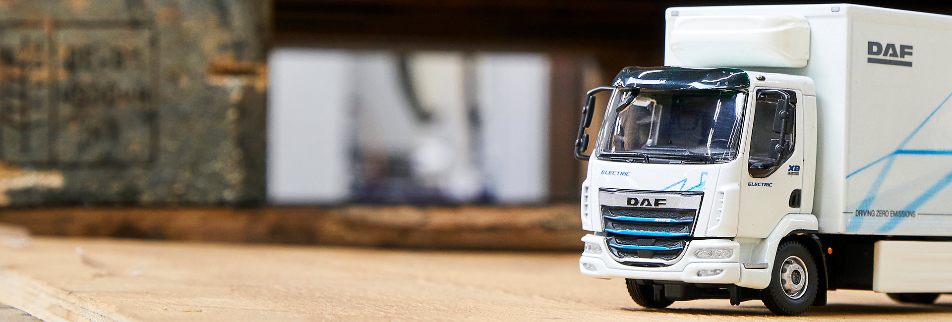 DAF new truck in 1952 factory