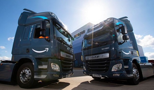 
	DAF DELIVERS FIVE CF ELECTRIC TRUCKS TO AMAZON UK