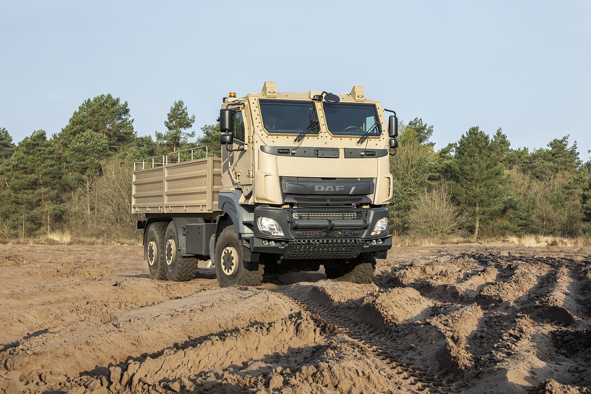 DAF, Tatra та VDL представляють унікальну військову вантажівку 6x6 на BEDEX 2026