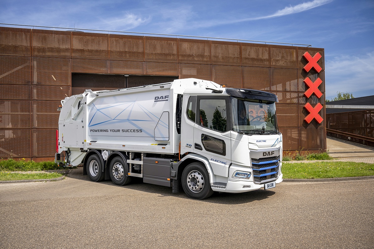 City of Amsterdam orders 40 fully electric DAFs