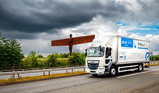 
	DAF LF ELECTRIC SUCCESSFULLY COMPLETES EV RALLY 2023														
