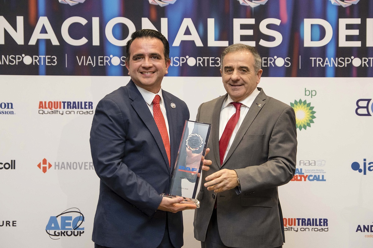 DAF XF Electric здобув нагороду «Екологічно чиста вантажівка року»