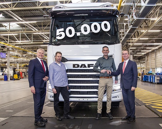 2023 - Production of 50,000th New Generation DAF truck