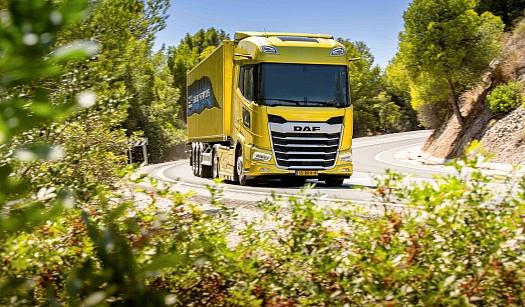 
	DAF XF 450 WINS EUROPEAN TRANSPORT AWARD FOR SUSTAINABILITY														
