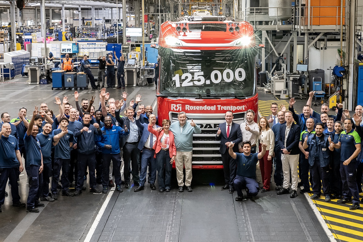 125 000-й DAF нового поколения сошел с конвейера в рекордный срок