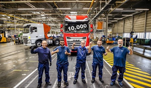 
	ВИРОБНИЦТВО НОВОГО ПОКОЛІННЯ DAF ВЖЕ ДОСЯГЛО 10 000 ВАНТАЖІВОК