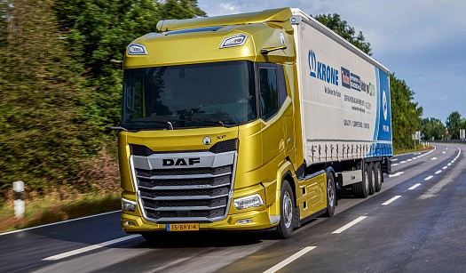 
	ВАНТАЖІВКИ НОВОГО ПОКОЛІННЯ DAF XF 450 ОТРИМАЛИ ЗВАННЯ "ЗЕЛЕНА ВАНТАЖІВКА 2023"